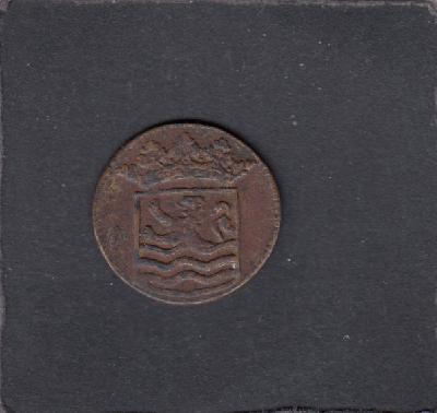 Beschrijving: Duit V.O.C. ZEELAND S163
